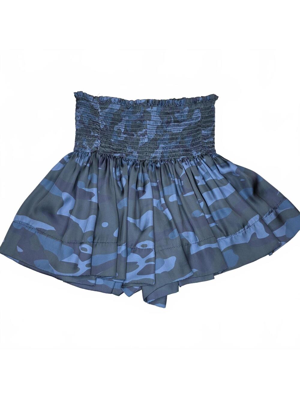 Koch Erica Shorts in Camo Navy Black Size XS